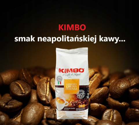 Kawa ziarnista Arabica Kimbo Espresso Crema Intensa 1000 g