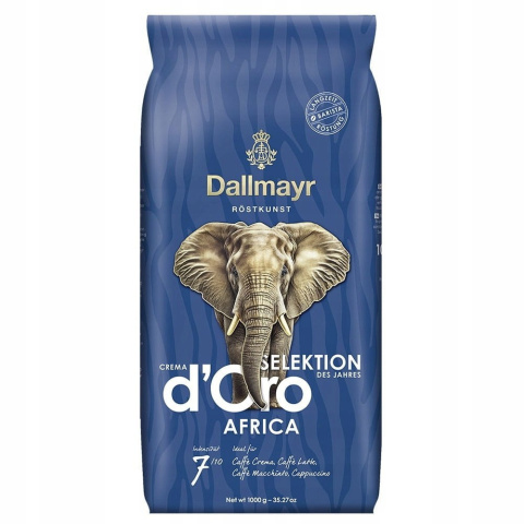 Dallmayr Crema d'Oro Africa kawa ziarnista 1000g Dallmayr Crema d'Oro Africa kawa ziarnista 1000g