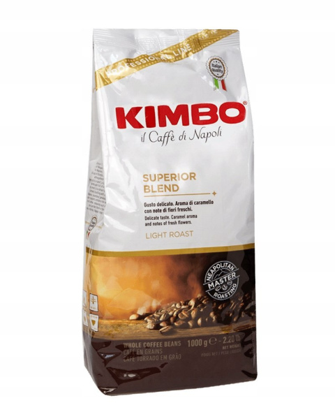 Kawa ziarnista mieszana Kimbo Espresso Bar Superior Blend 1000 g