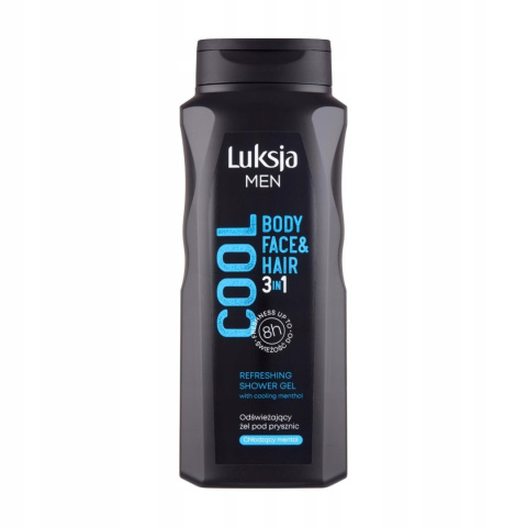 LUKSJA ŻEL POD PRYSZNIC 500ML MEN COOL LUKSJA ŻEL POD PRYSZNIC 500ML MEN COOL