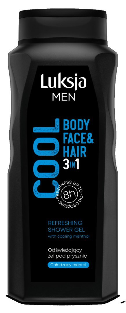 LUKSJA ŻEL POD PRYSZNIC 500ML MEN COOL LUKSJA ŻEL POD PRYSZNIC 500ML MEN COOL