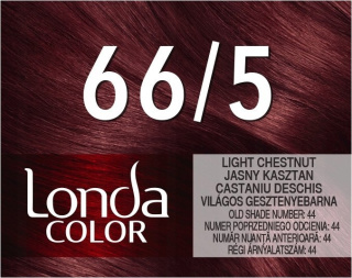 Londacolor Cream Farba Do Włosów Nr 66/5 Jasny Kasztan