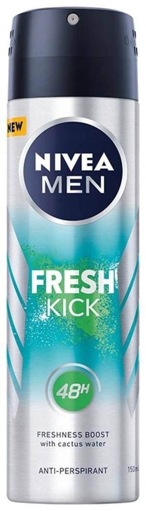NIVEA MEN DEO SPRAY 150ML FRESH KICK NIVEA MEN DEO SPRAY 150ML FRESH KICK