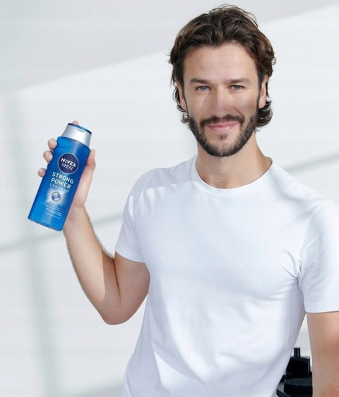 NIVEA MEN STRONG POWER Szampon do włosów 400 ml
