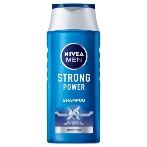 NIVEA MEN STRONG POWER Szampon do włosów 400 ml