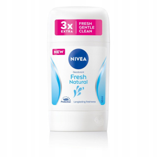Nivea Fresh Natural, w sztyfcie dla kobiet, 50 ml