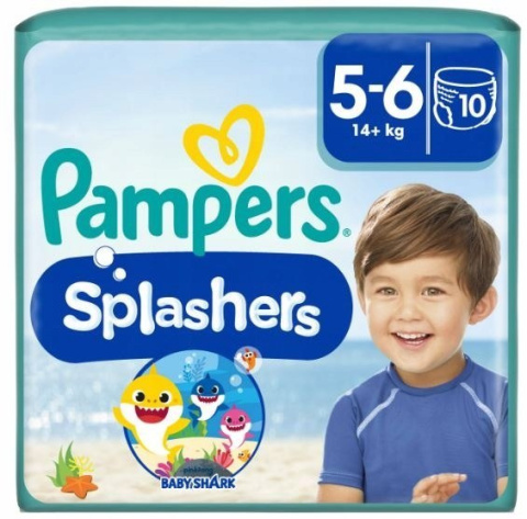 Pieluchomajtki Splashers rozmiar 5 Junior 10 sztuk Pieluchomajtki Splashers rozmiar 5 Junior 10 sztuk