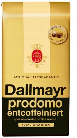 Dallmayr entcoffeineirt kawa ziarnista 500g Dallmayr entcoffeineirt kawa ziarnista 500g