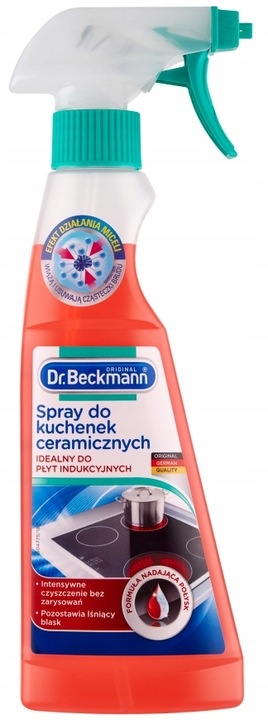 Dr. Beckmann Spray do Płyt Kuchenek Ceramicznych 250ml