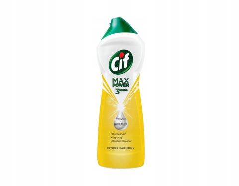 Cif Mleczko z wybielaczem 1l Citrus