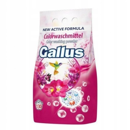 Proszek Gallus kolor 130 prań 8,45kg