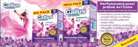 Proszek Gallus kolor 58pr 3,2kg Proszek Gallus kolor 58pr 3,2kg