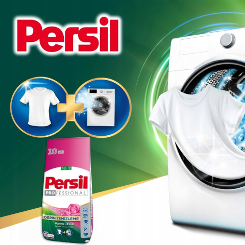 Persil Professional Deep Clean proszek do prania białego różany 10kg Persil Professional Deep Clean proszek do prania białego różany 10kg