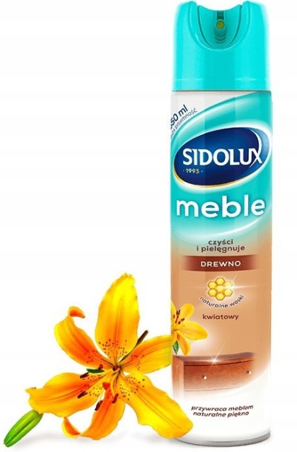 SIDOLUX M do pielęgnacji mebli - AEROZOL KWIATOWY