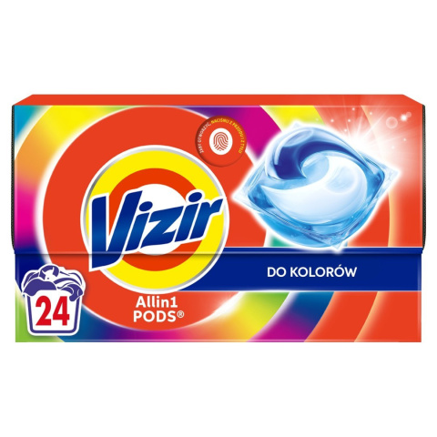 Vizir kapsułki do prania kolor 24szt