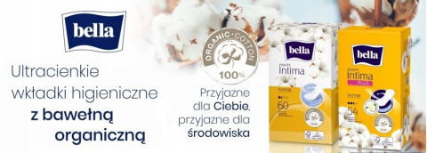 WKŁADKI BELLA PANTY INTIMA NORMAL 100%cotton 30szt WKŁADKI BELLA PANTY INTIMA NORMAL 100%cotton 30szt