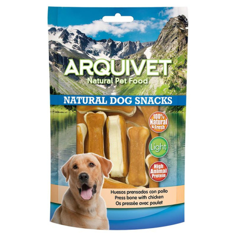 ARQUIVET Prasowane kostki z kurczaka 100g ARQUIVET Prasowane kostki z kurczaka 100g