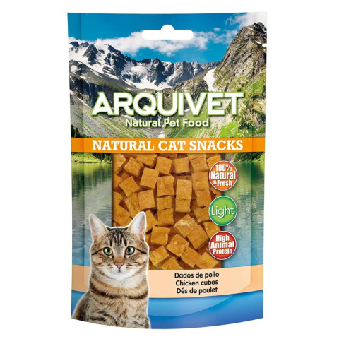 ARQUIVET Przysmak dla kota kosteczki z kurczaka 50g ARQUIVET Przysmak dla kota kosteczki z kurczaka 50g