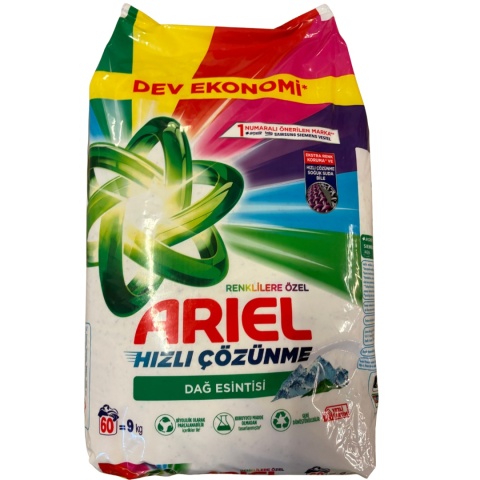 Ariel proszek do prania kolorów Zapachowy Mountain Spring 9 kg