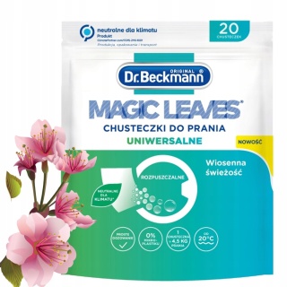 DR BECKMANN MAGICZNE CHUSTECZKI UNIWERSALNE DO PRANIA