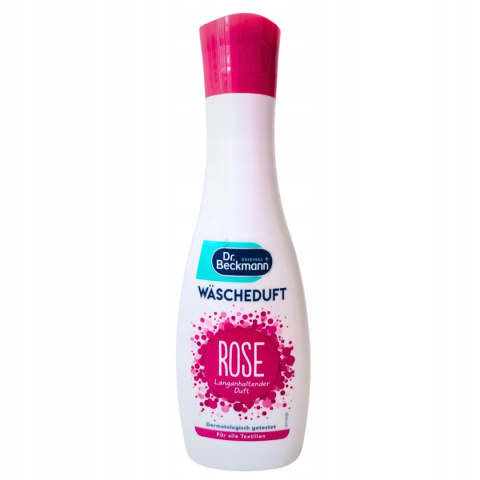 DR BECKMANN Perfumy do prania SKONCENTROWANE do pralki suszarki 250 ml Rose