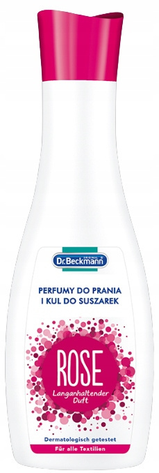 Dr Beckmann zapach do prania i kul do suszarek Rose 250 ml