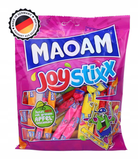 Gumy Owocowe Rozpuszczalne MaOaM Joy Stixx 325g Gumy Owocowe Rozpuszczalne MaOaM Joy Stixx 325g
