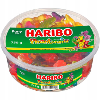 HARIBO Phantasia żelki w pudełku paty box 750g DE