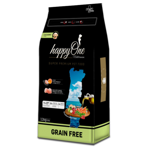 HappyOne Grain-Free Mediterraneum Puppy 12Kg HappyOne Grain-Free Mediterraneum Puppy 12Kg