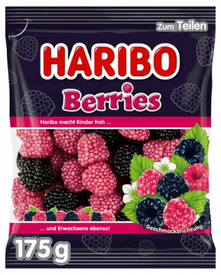 Haribo Berries żelki malinki 175g DE