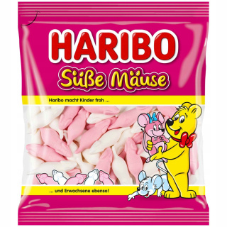 Żelki Haribo Pianki Myszki 175 g z Niemiec