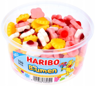 Haribo Żelki Blumen Kolorowe Kwiatki 150 Sztuk