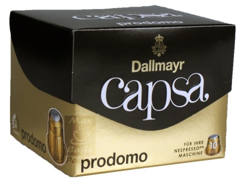 Kapsułki DALLMAYR NESPRESSO CAPSA PRODOMO 10 szt Kapsułki DALLMAYR NESPRESSO CAPSA PRODOMO 10 szt