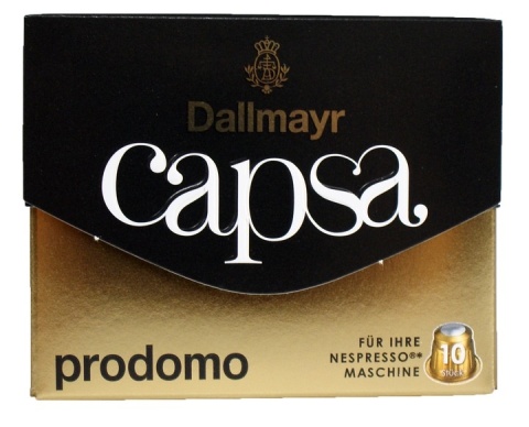 Kapsułki DALLMAYR NESPRESSO CAPSA PRODOMO 10 szt Kapsułki DALLMAYR NESPRESSO CAPSA PRODOMO 10 szt