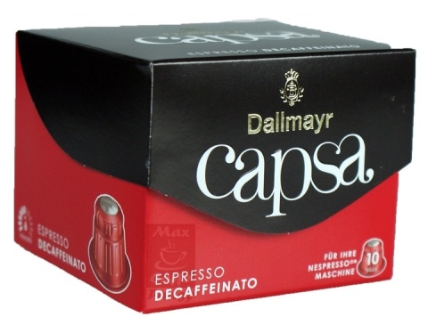 Kapsułki DALLMAYR NESPRESSO Espresso Decaffeinato Kapsułki DALLMAYR NESPRESSO Espresso Decaffeinato