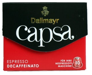 Kapsułki DALLMAYR NESPRESSO Espresso Decaffeinato