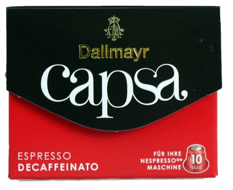 Kapsułki DALLMAYR NESPRESSO Espresso Decaffeinato Kapsułki DALLMAYR NESPRESSO Espresso Decaffeinato