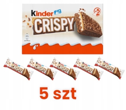 Kinder Crispy Baton 5 szt 170g Kinder Crispy Baton 5 szt 170g