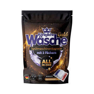 Königliche Wäsche Gold - Kapsułki do zmywarki ALL IN ONE 27 sztuk