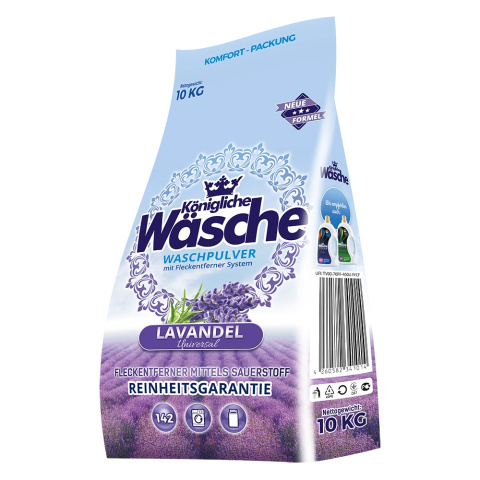 Königliche Wäsche Proszek do Prania Lawendowy 10 kg Königliche Wäsche Proszek do Prania Lawendowy 10 kg