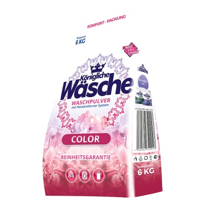 Königliche Wäsche Proszek do prania kolorów 6 kg DE - 80 prań
