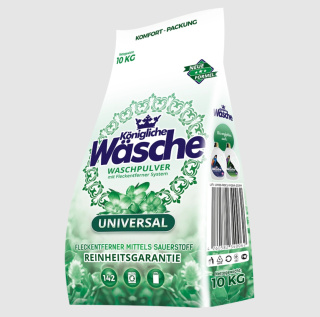 Königliche Wäsche Proszek do prania uniwersalny 10 kg DE - 142 prań