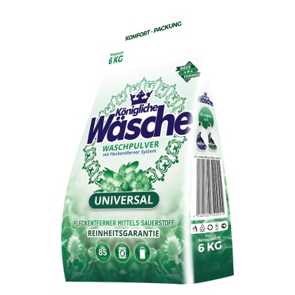 Königliche Wäsche Proszek do prania uniwersalny 6 kg DE - 80 prań