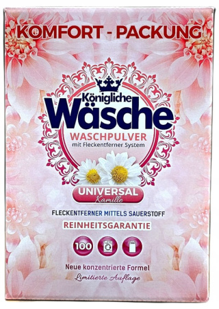 Königliche Wäsche Proszek do prania uniwersalny 7 kg DE – 100 prań