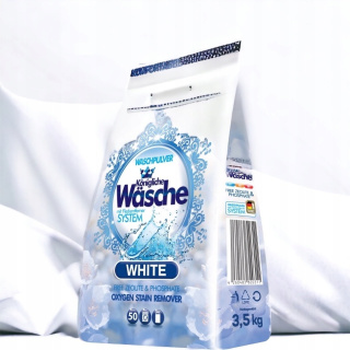 Königliche Wäsche WHITE Proszek do prania białego 3,5 kg DE - 50 prań