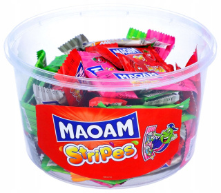 Maoam Stripes Haribo Gumy Rozpuszczalne 700g