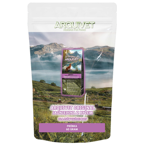 PRÓBKA Arquivet Original Adult Jagnięcina z ryżem 60g PRÓBKA Arquivet Original Adult Jagnięcina z ryżem 60g