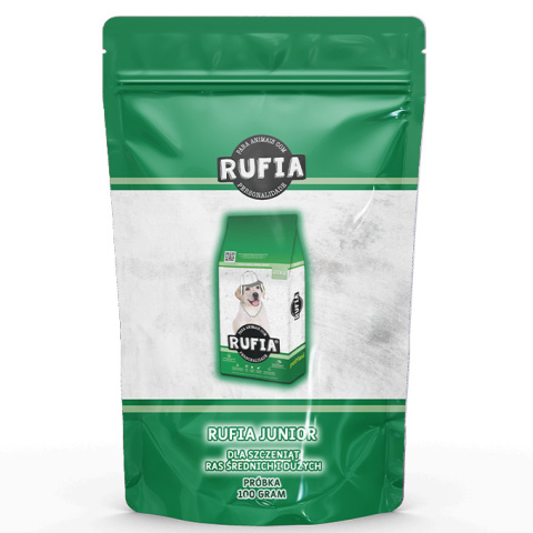 PRÓBKA Rufia Junior Dog dla szczeniąt 60g PRÓBKA Rufia Junior Dog dla szczeniąt 60g