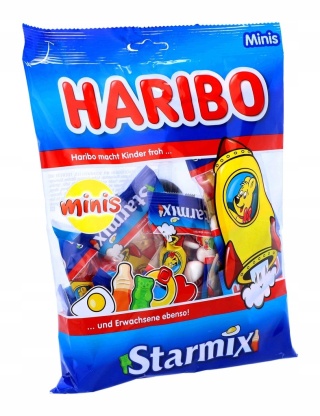 Żelki Owocowe HARIBO Starmix MINI MIX Smaków 250g
