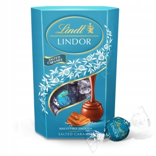 Lindt LINDOR Praliny słony karmel 200 g